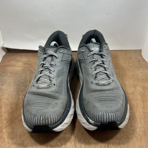 Hoka One One Bondi 7 Men\'s Size 11.5 Running Shoes Gray main image 7